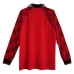 Manchester United 1996-1997 Retro Domácí Dres Dlouhý Rukáv